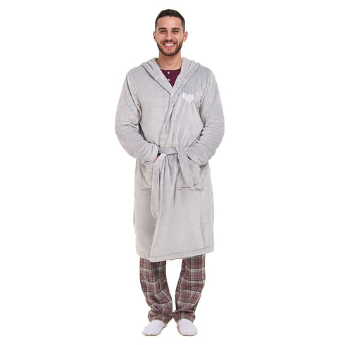 Snuggs Blanket Robe Light Grey